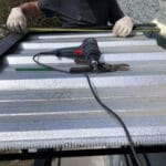 colocacion cubierta chapa marquesina metalica herreria comercial