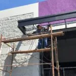 instalacion marquesina hierro estructura metalica local comercial